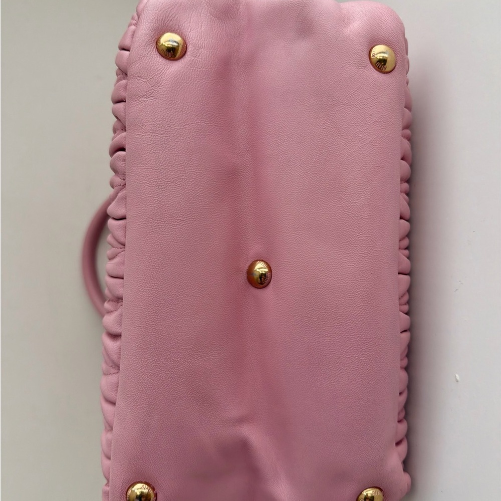 Authentic Miu Miu Matelasse Two-way Satchel Crossbody Handbag - Picture 6 of 16
